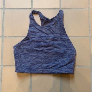 Outdoor Voices blue bra top and bottom set